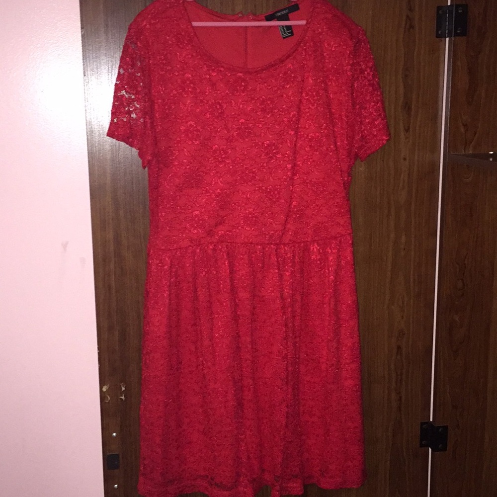 Forever 21 red dress